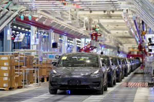 Tesla’s China-Made Monthly Sales Slip 18% Year-on-Year