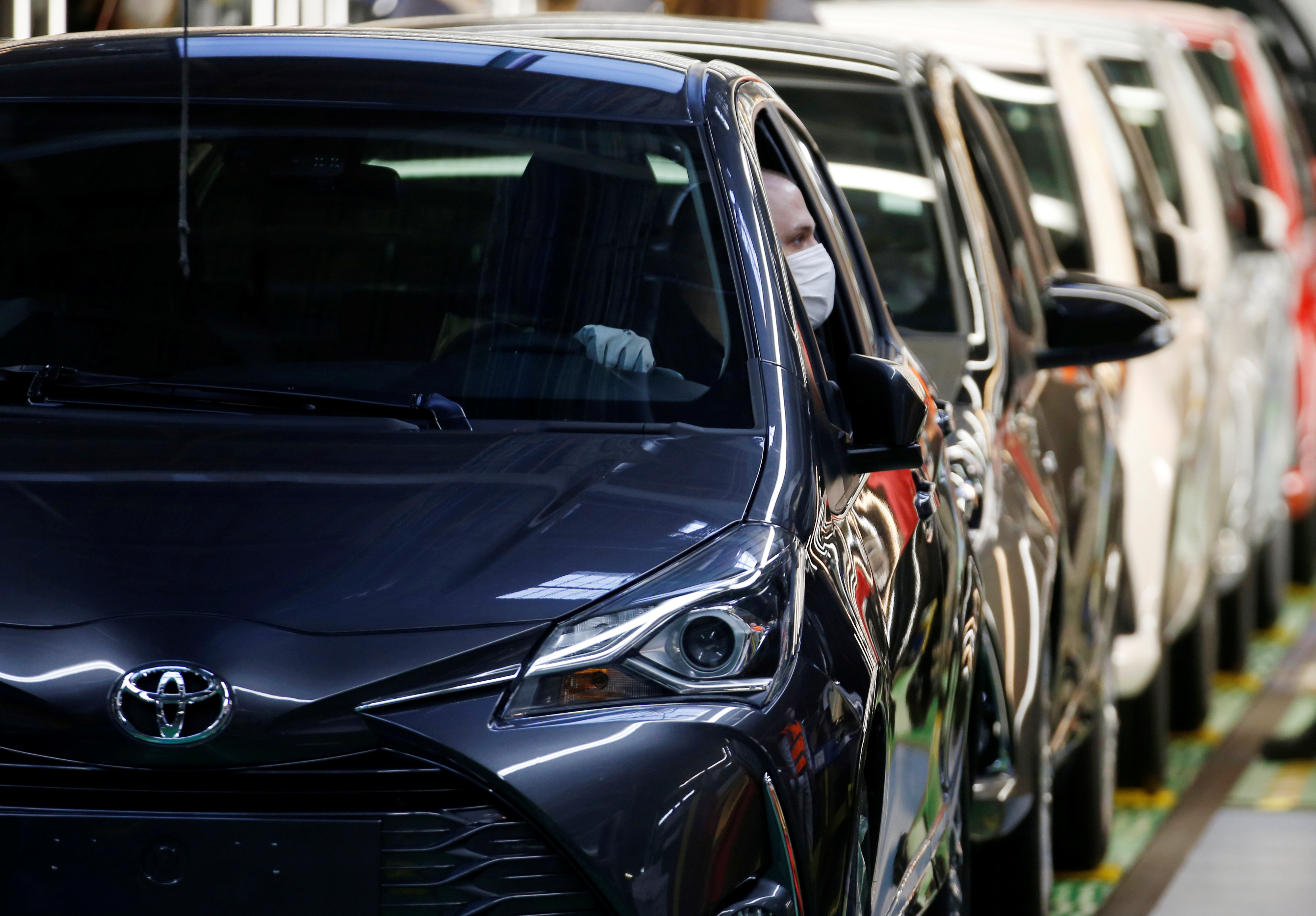 The malfunction shut down all of Toyota Motor's assembly plants in Japan for nearly a day Photo: Reuters