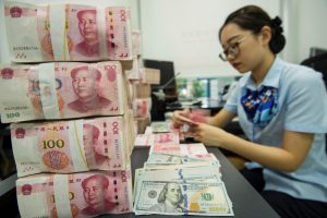 Parity for yuan-USD rises 47 bps