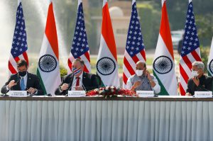 India signs information-sharing deal with the US