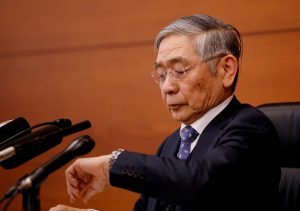 Kuroda says BOJ has no immediate plan to issue digital currency