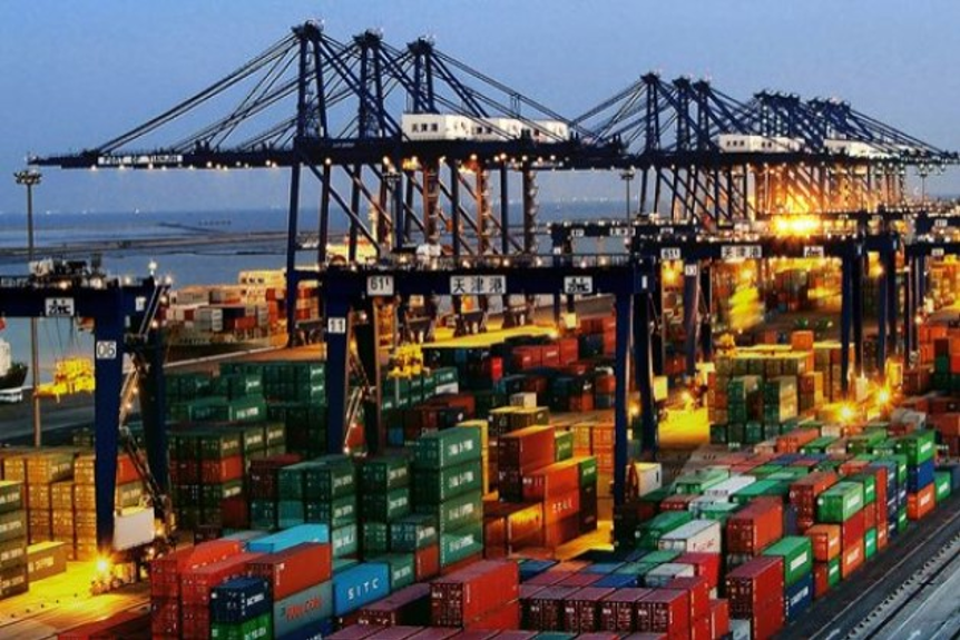 Imports and exports down 9.6% in Jan-Feb