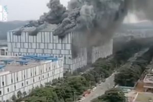 Three dead in fire at Huawei campus in southern China