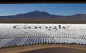 Google aims to tap only renewable power by 2030