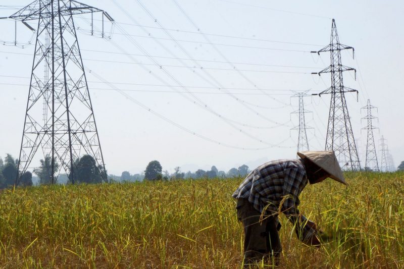 Laos has ceded control of its power grid to a China Southern Power Grid because of a debt crisis.