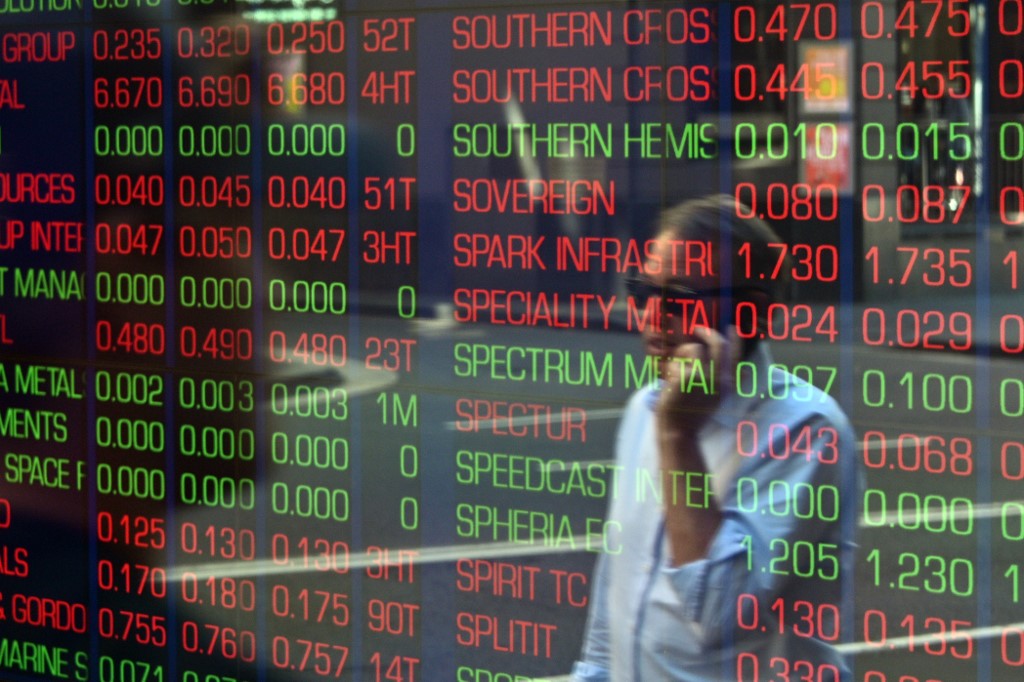Most stock markets in Asia fell again on Tuesday.