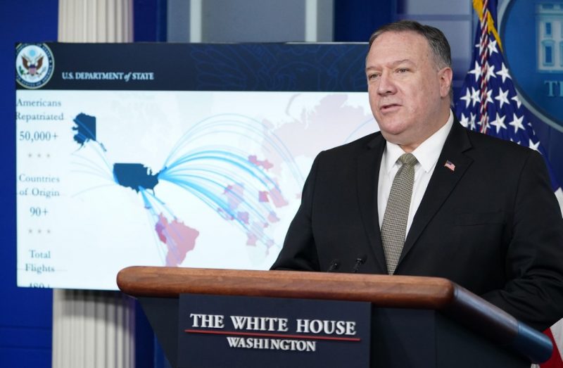 US Secretary of State Mike Pompeo.