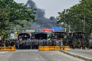 Chinese in Myanmar in a panic over fires, turmoil and Covid