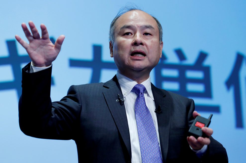 SoftBank Chairman and CEO Masayoshi Son