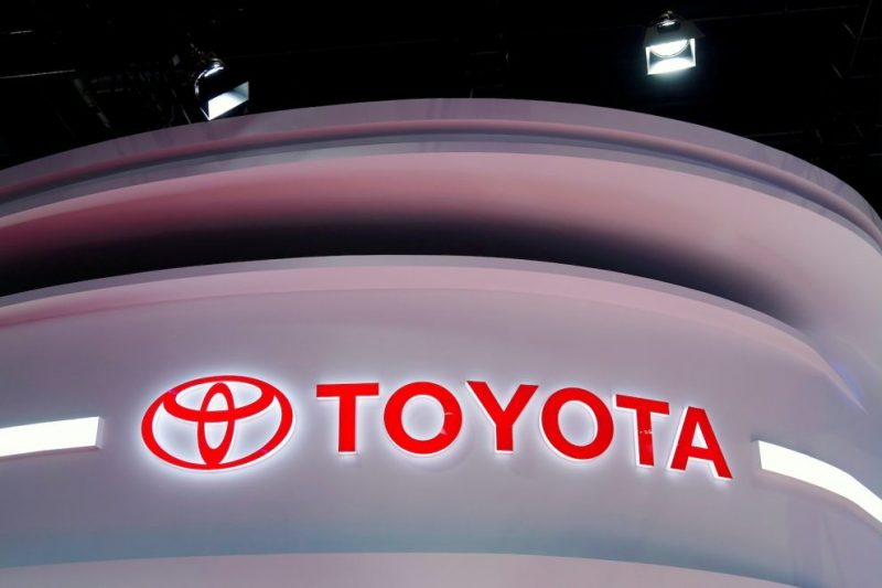 Toyota said on Thursday its first quarter operating profit dropped by 42%.