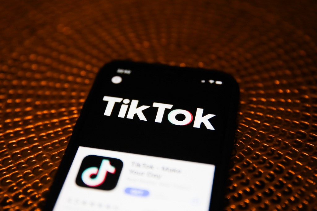 TikTok phone application