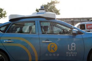China’s WeRide heats up autonomous vehicle race