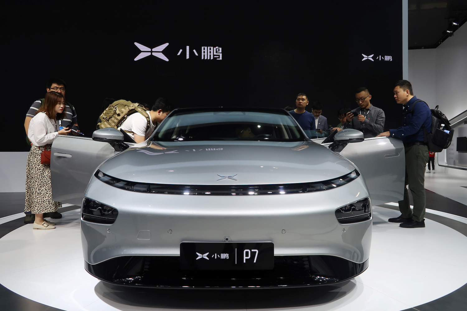 xpeng ev at guangzhou autoshow