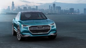 Audi joins rush to electric power as first vehicles arrive in China by train
