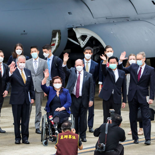 US donates Covid-19 vaccines to Taiwan as senators visit