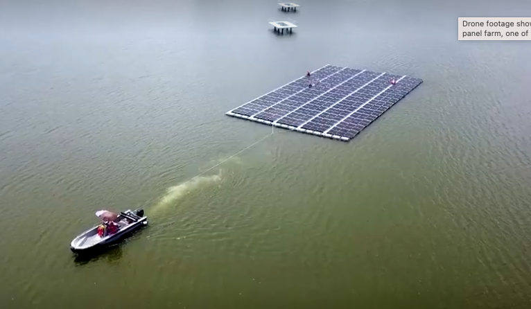 Singapore Unveils One of World’s Largest Floating Solar Power Farms