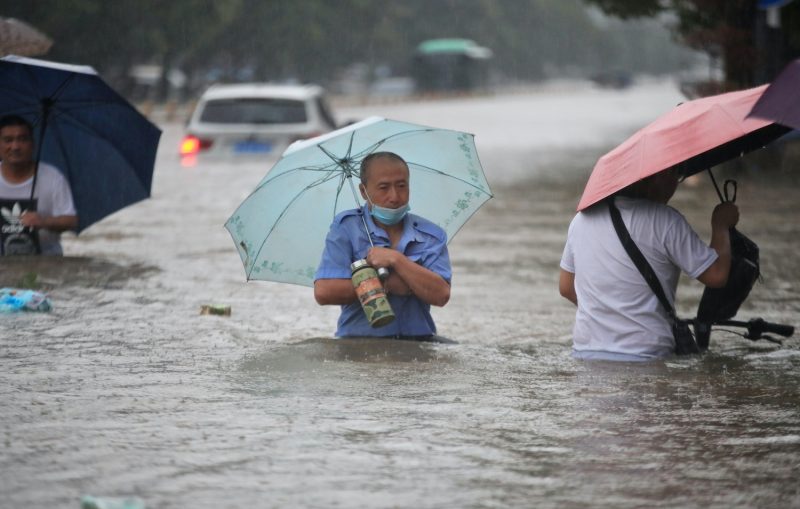 Officials from a China think tank said “on average China suffers direct economic losses to the tune of around 300 billion yuan ($45 billion) per year as a result of extreme weather events.