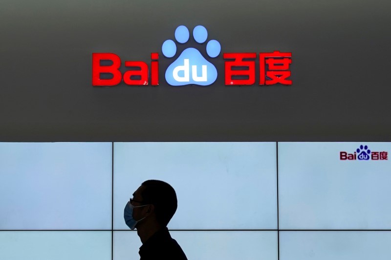 Baidu completed testing in March of its own ChatGPT style "Ernie Bot." Photo: Reuters