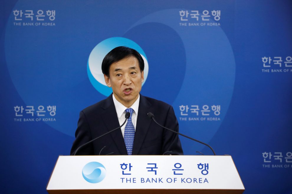 Bank of Korea Raises Benchmark Rate as Inflation Hits