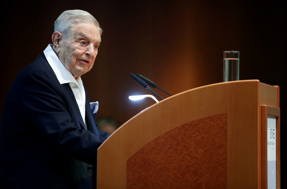 George Soros says Russia and China are the biggest threats to open societies.