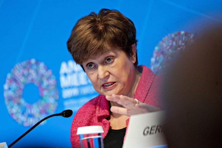 IMF’s Georgieva Says It Is Too Early to Predict World Inflation