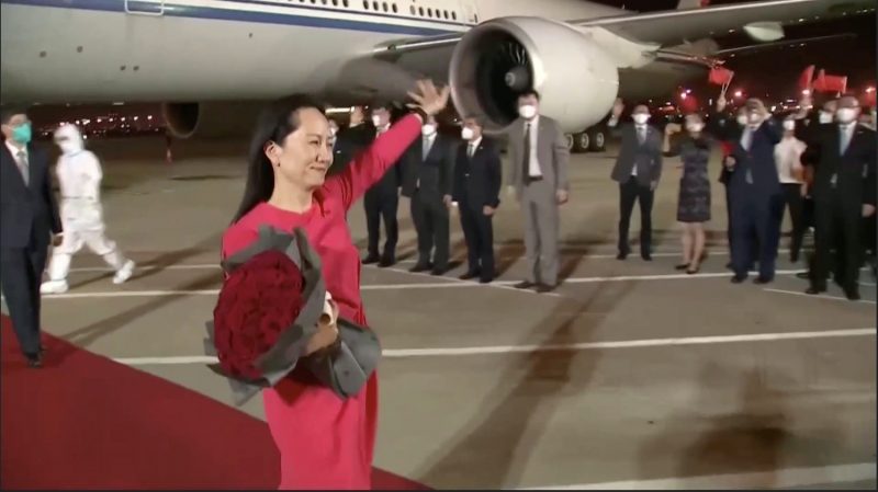 China Welcomes Huawei Exec Home, Trudeau Hugs Freed Canadians