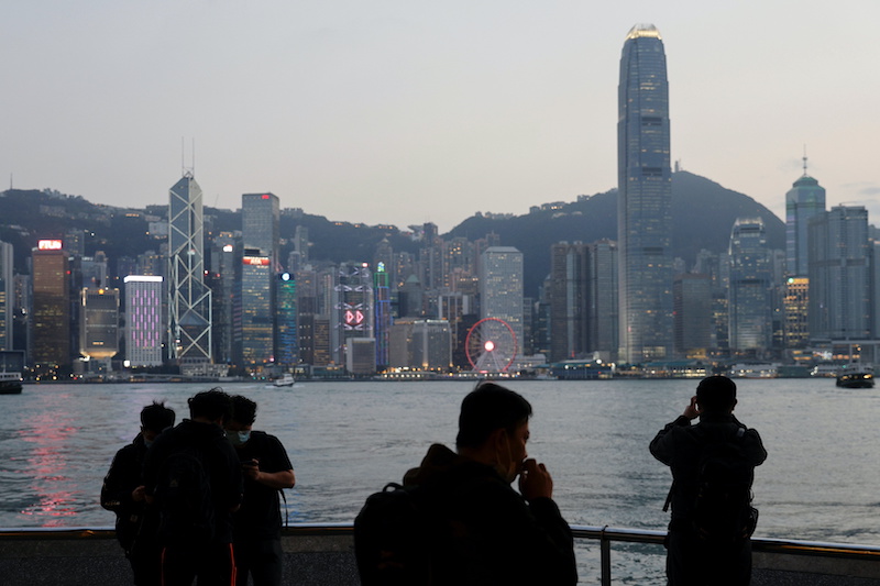 Hong Kong harbour