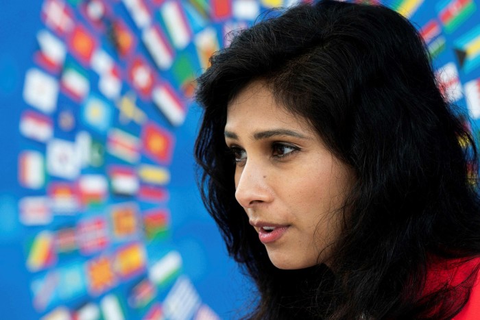 IMF Names Chief Economist Gita Gopinath as No.2 Official