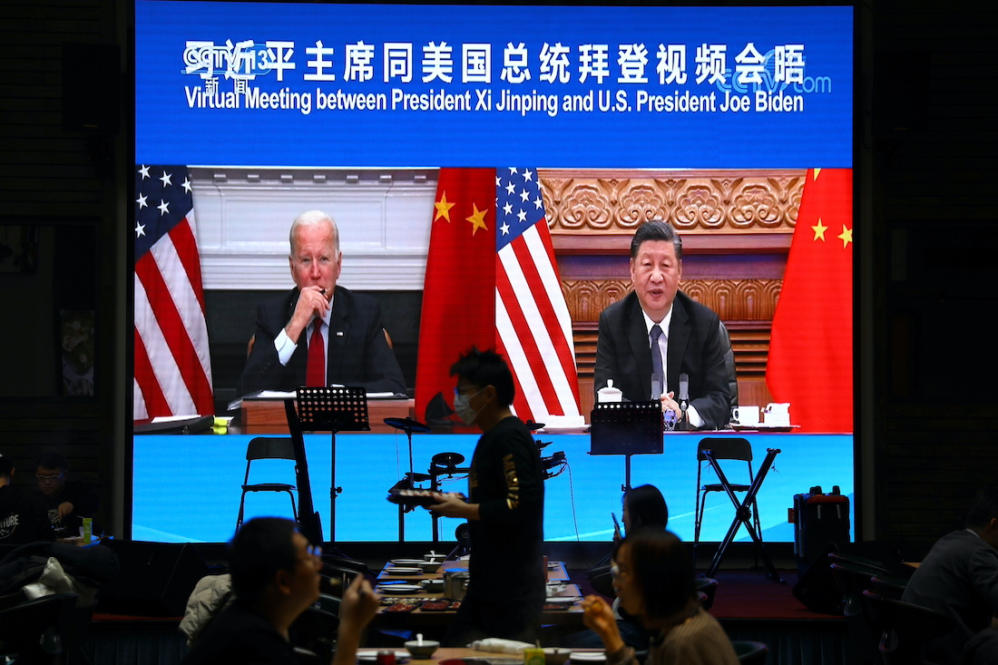 Xi Biden talks