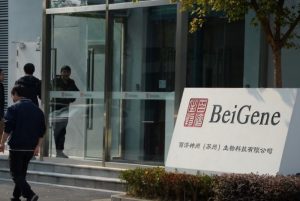 China’s BeiGene Shares Plunge in Shanghai Debut