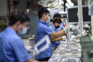 China’s Factory Activity Contracts as Covid Curbs Bite