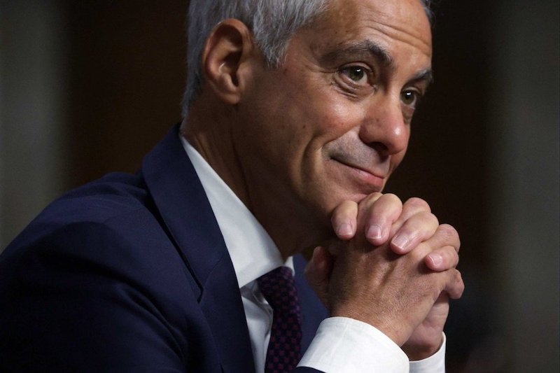 US ambassador-designate Rahm Emanuel