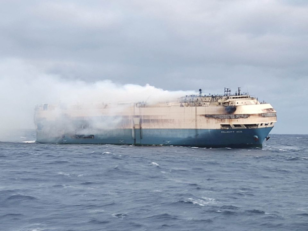 Burning EV Batteries Add Fuel To Fire on Ship in Atlantic – WSJ