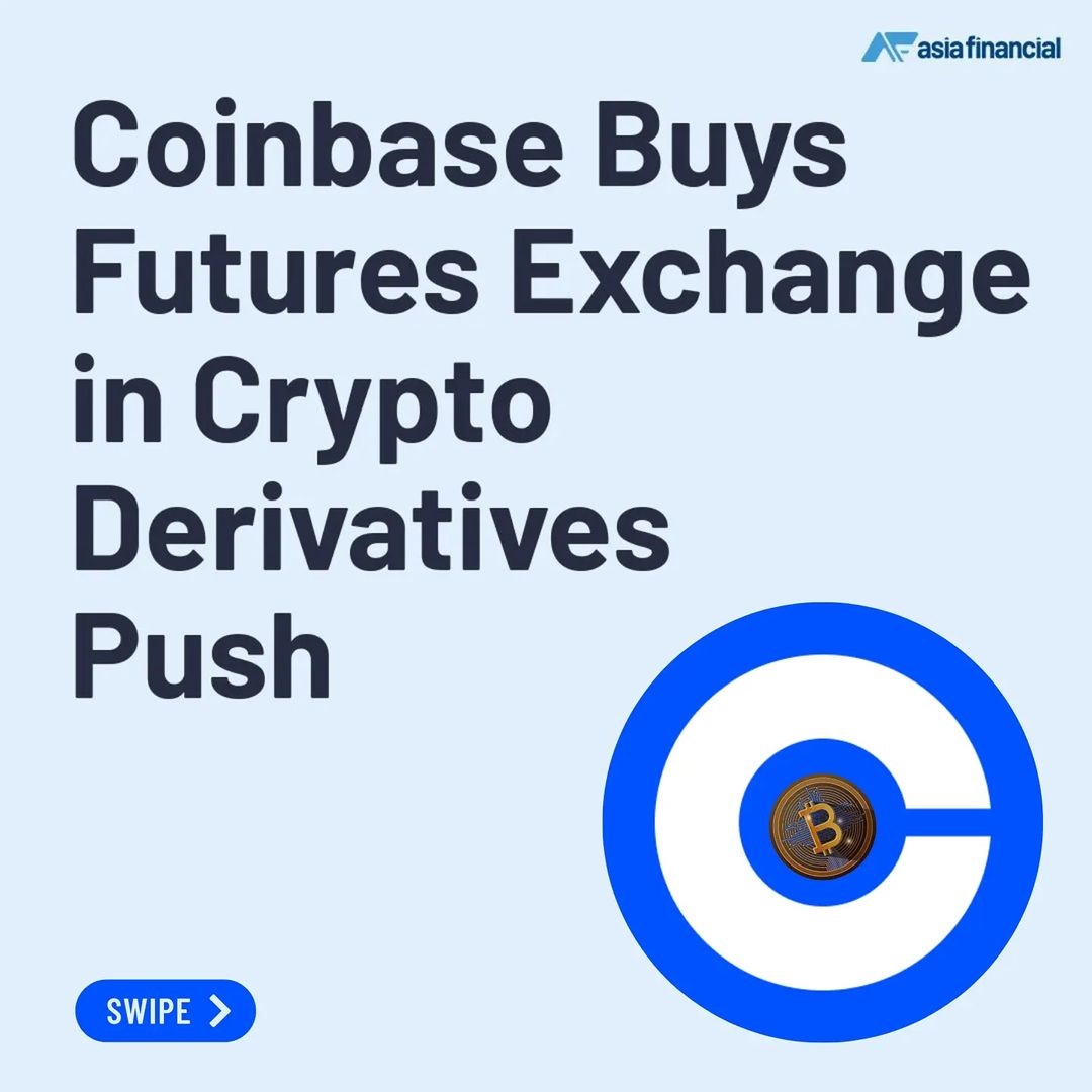 Coinbase Buys Futures Exchange in Crypto Derivatives Push