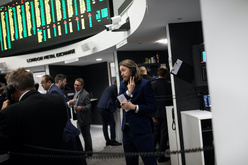 London Metal Exchange halts trading