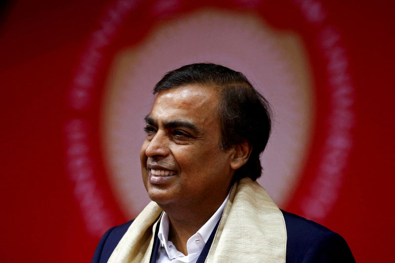 Mukesh Ambani, Chairman and Managing Director of Reliance Industries, attends a convocation at the Pandit Deendayal Petroleum University in Gandhinagar, India