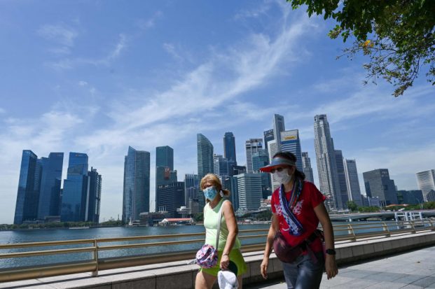 The number of expatriate finance professionals in Singapore has fallen to its lowest in more than 10 years, according to official data.