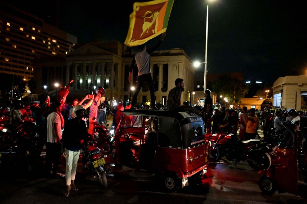 Sri Lanka protest