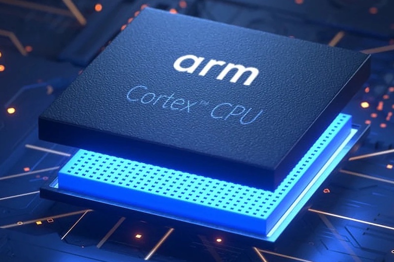 An Arm semiconductor