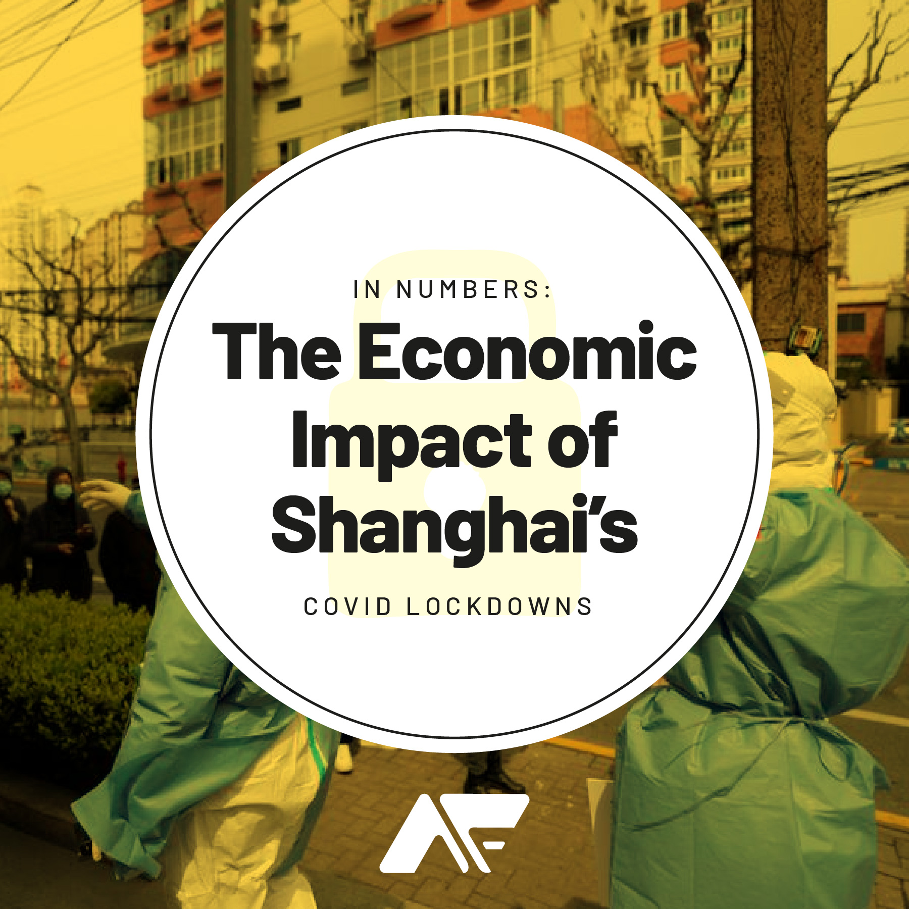 Infographic on the year-on-year growth in Shanghai's gross domestic product in the first quarter of 2022