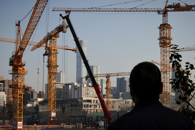 Industrial activity in many Chinese cities has plunged after Covid lockdowns were imposed.