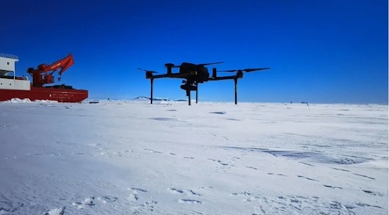 China Using Drones to Map And Survey Antarctica