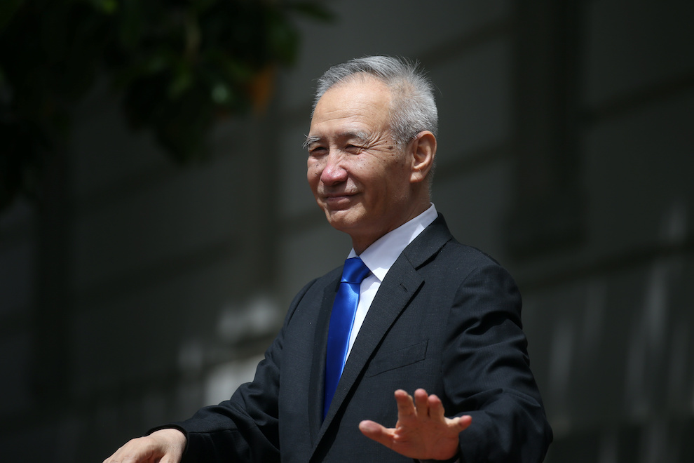 China's Vice Premier Liu He was due to speak with tech execs in China on Tuesday, 17 May 2022.