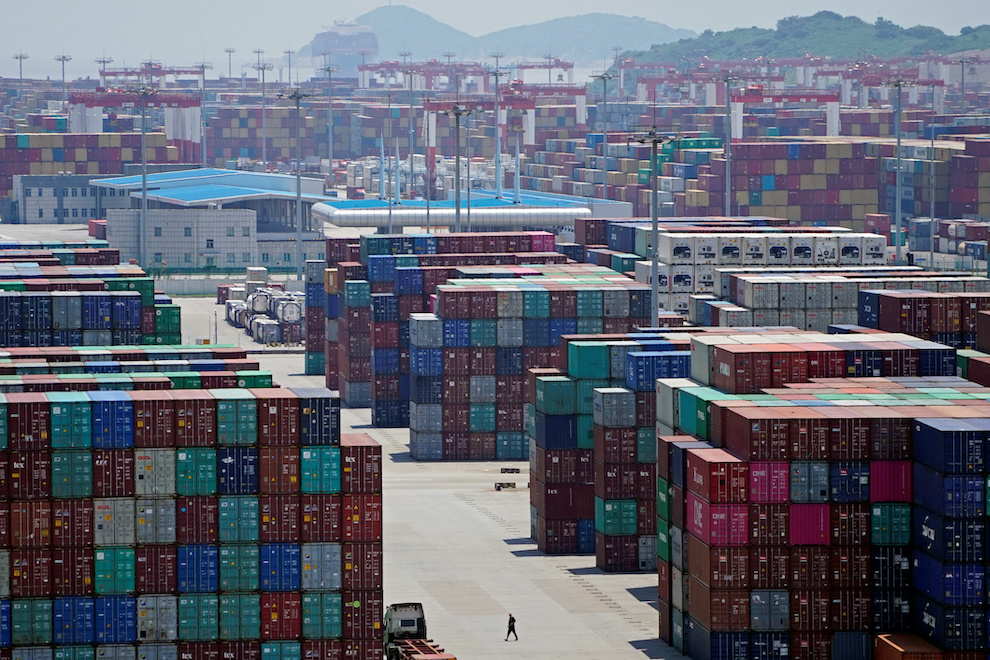 China’s Exports Hit by Covid Lockdowns, Soft Global Demand