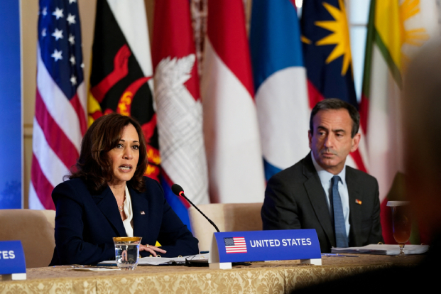 US vice-president Kamala Harris at Asean summit