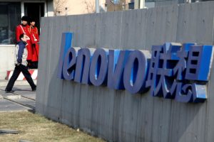 Lenovo signboard