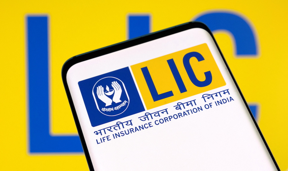 India's LIC is set for a record IPO on Tuesday.