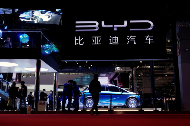 BYD is planning to sell electric vehicles in Mexico in 2023.