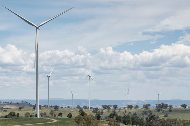 Renewable energy sources such as wind farms and solar power surpassed power generated by coal and gas for the first time ever on the east coast of Australia in the December quarter