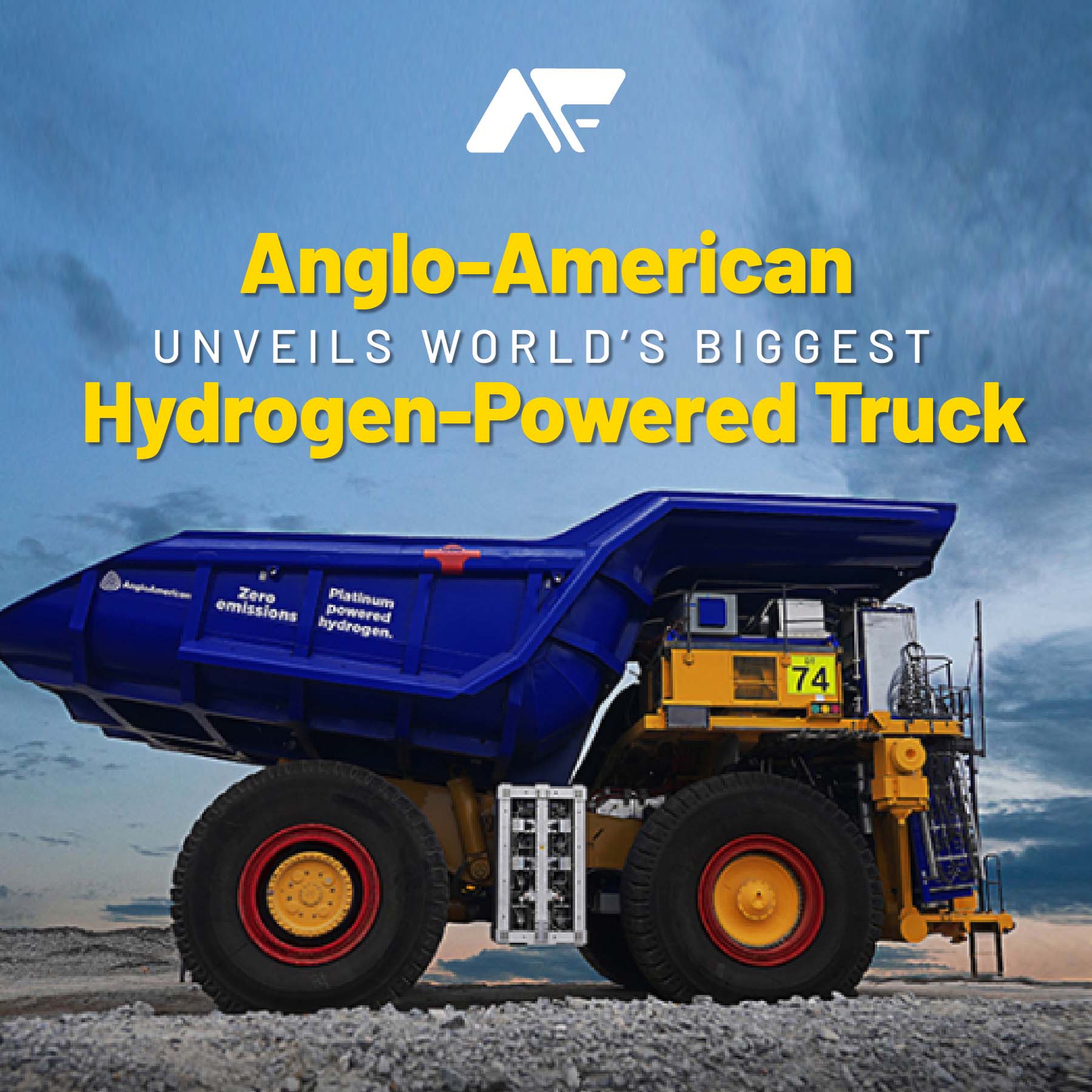 Anglo-American Puts World’s Biggest Hydrogen Truck to Work